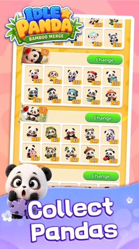 Collect pandas wardrobe grid